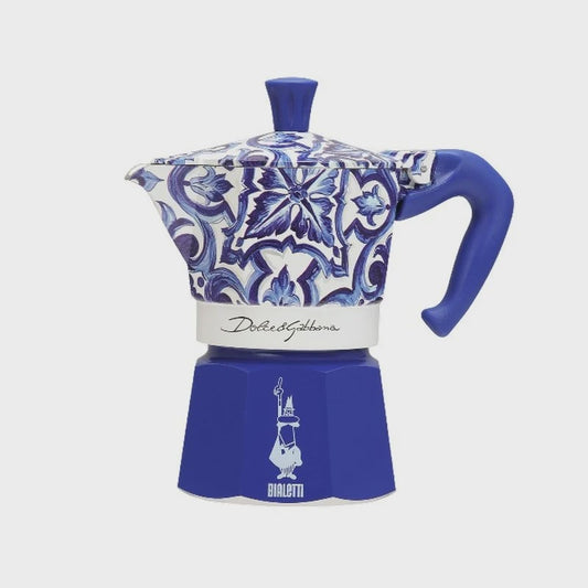 Bialetti  x Dolce & Gabbana - Mediterranean Blue Moka Express