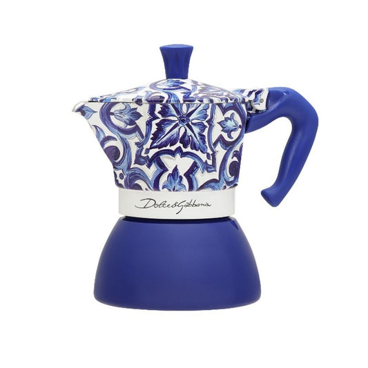 Bialetti  Induction, Dolce & Gabbana - Mediterranean Blue